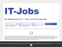 Tablet Screenshot of it-jobs.de